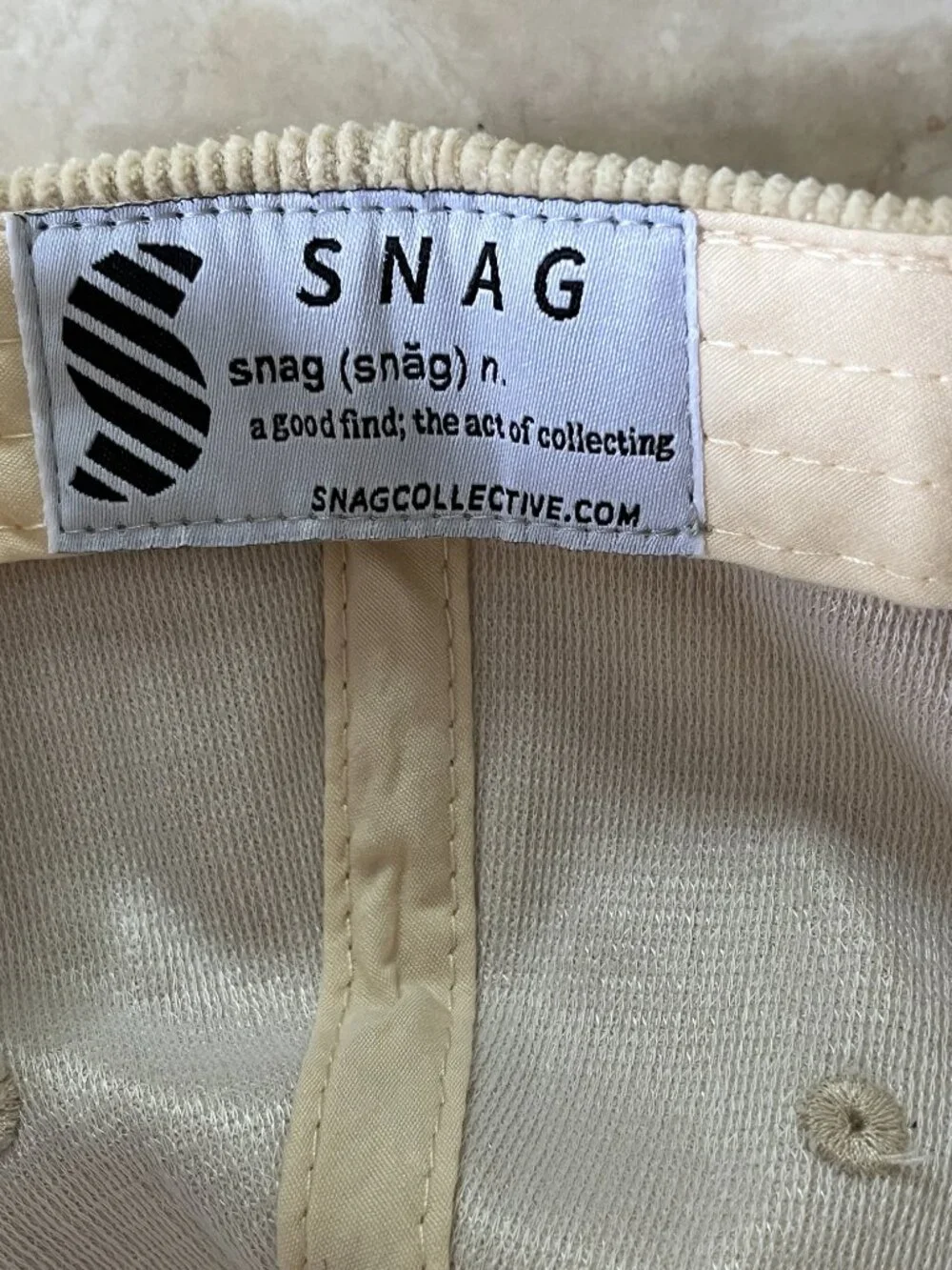 Snag Collective High Powered Mutant Hunter Thompson 5 Panel Corduroy Cap - Picture 8 of 8